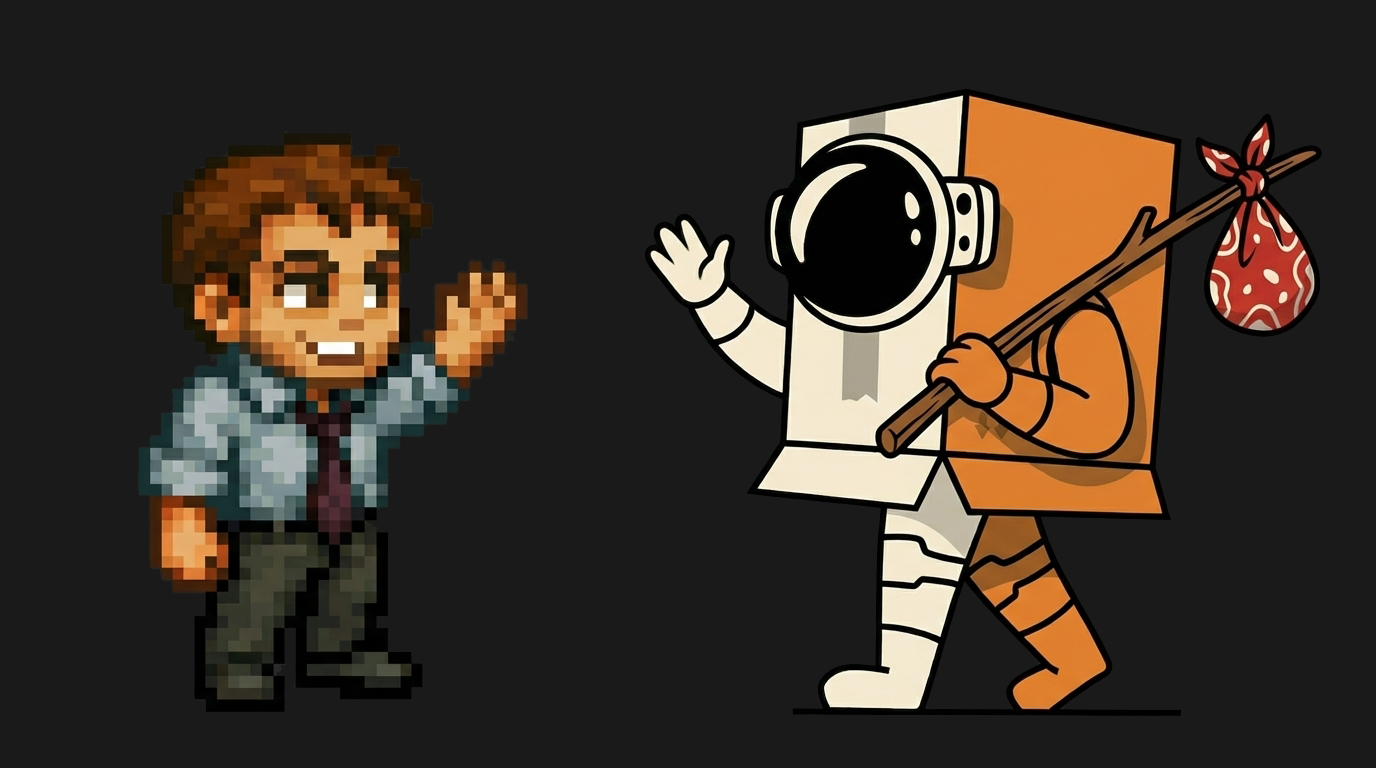 So long cardboard, hello pixels